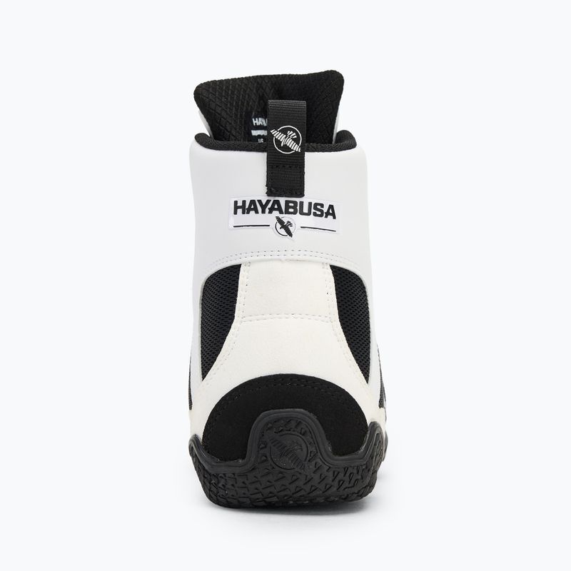 Мъжки боксови обувки Hayabusa Pro Boxing black white 6