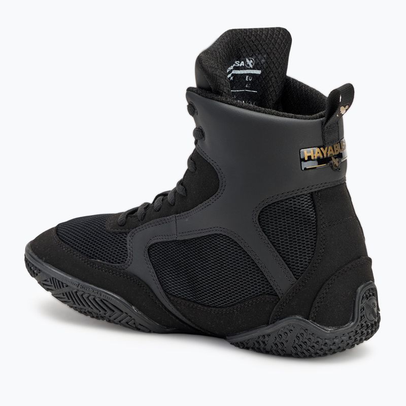 Мъжки боксови обувки Hayabusa Pro Boxing black 3