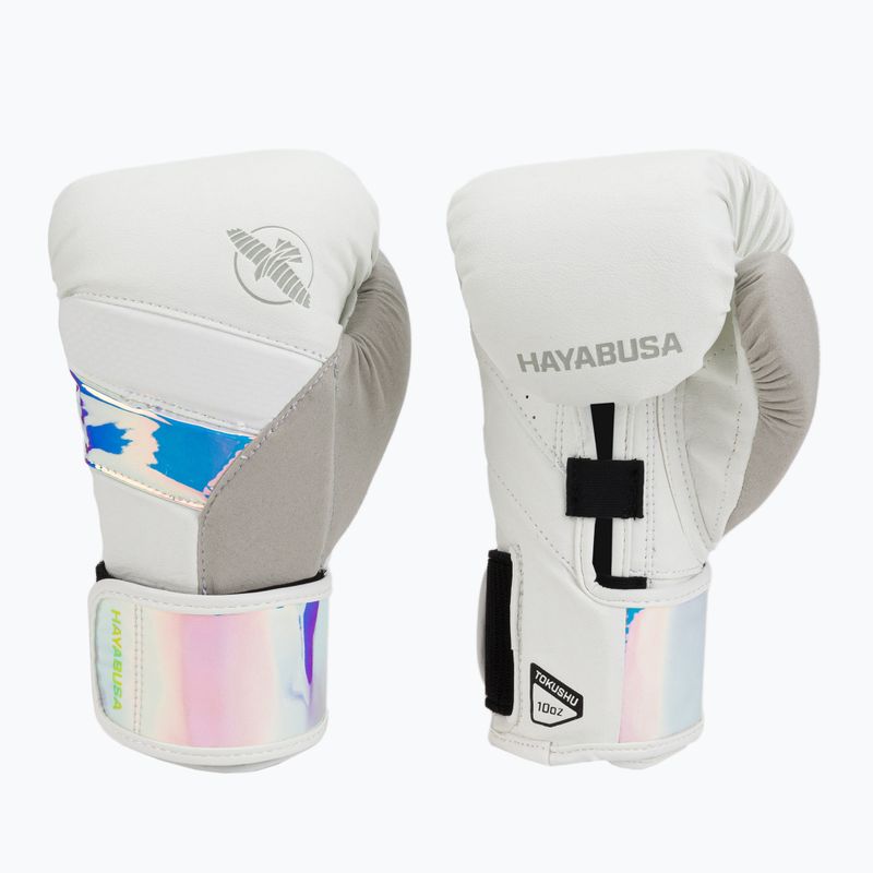 Hayabusa T3 боксови ръкавици бели T314G-WIR