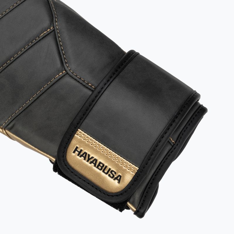 Боксови ръкавици Hayabusa T3 LX Vintage black/gold 6