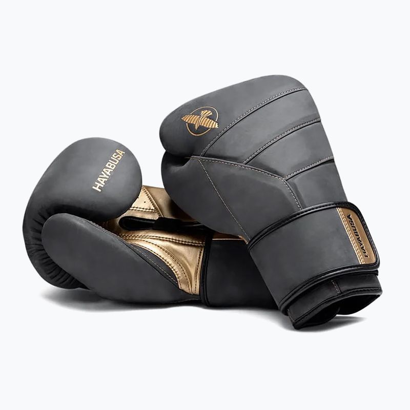 Боксови ръкавици Hayabusa T3 LX Vintage black/gold 2