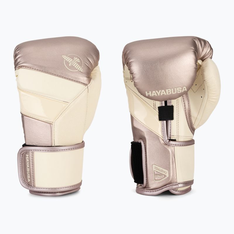 Боксови ръкавици Hayabusa T3 rose gold