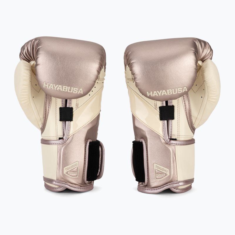 Боксови ръкавици Hayabusa T3 rose gold 3