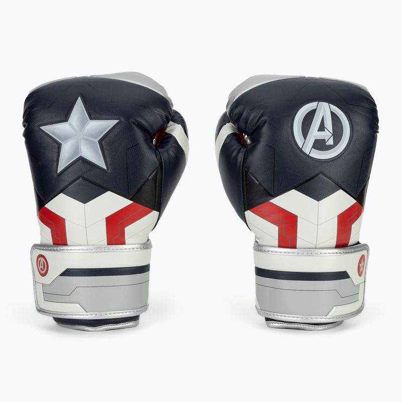 Боксови ръкавици Hayabusa Marvel's Captain America silver/blue 2