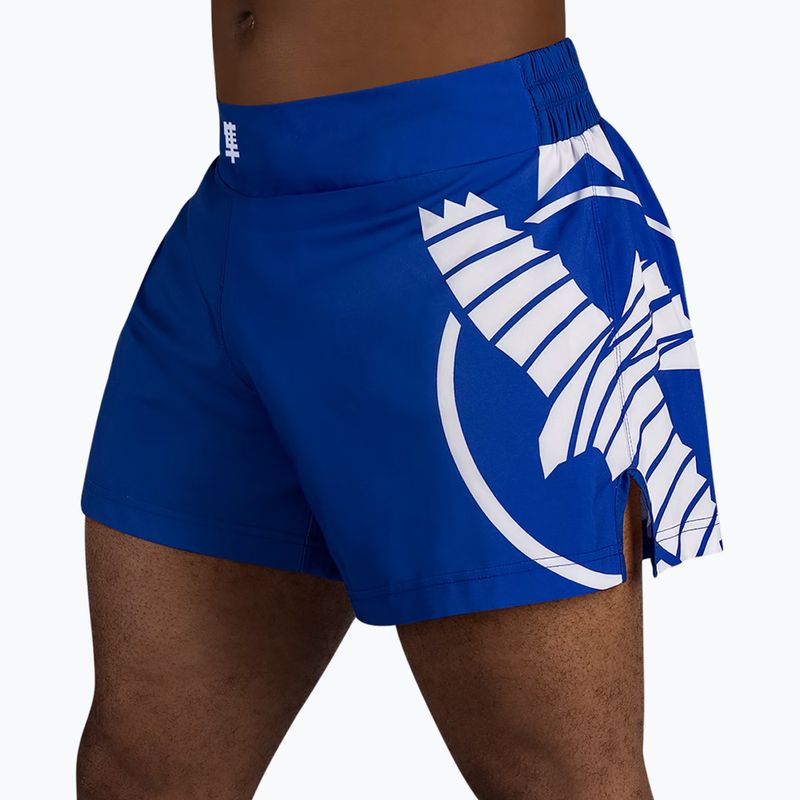 Hayabusa Icon Kickboxing мъжки шорти за тренировка синьо/бяло