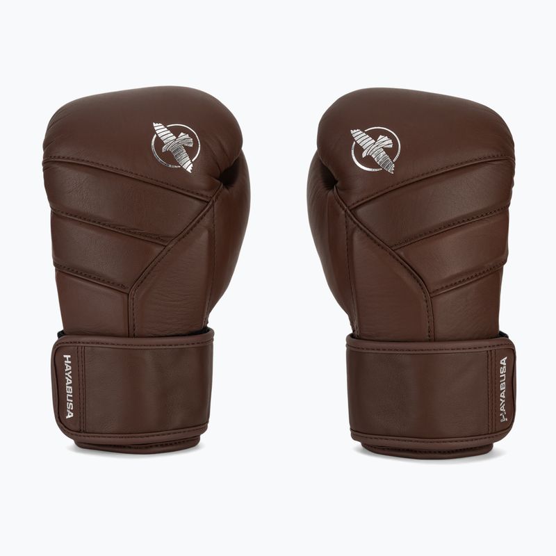 Боксови ръкавици Hayabusa T3 Kanpeki walnut brown 2