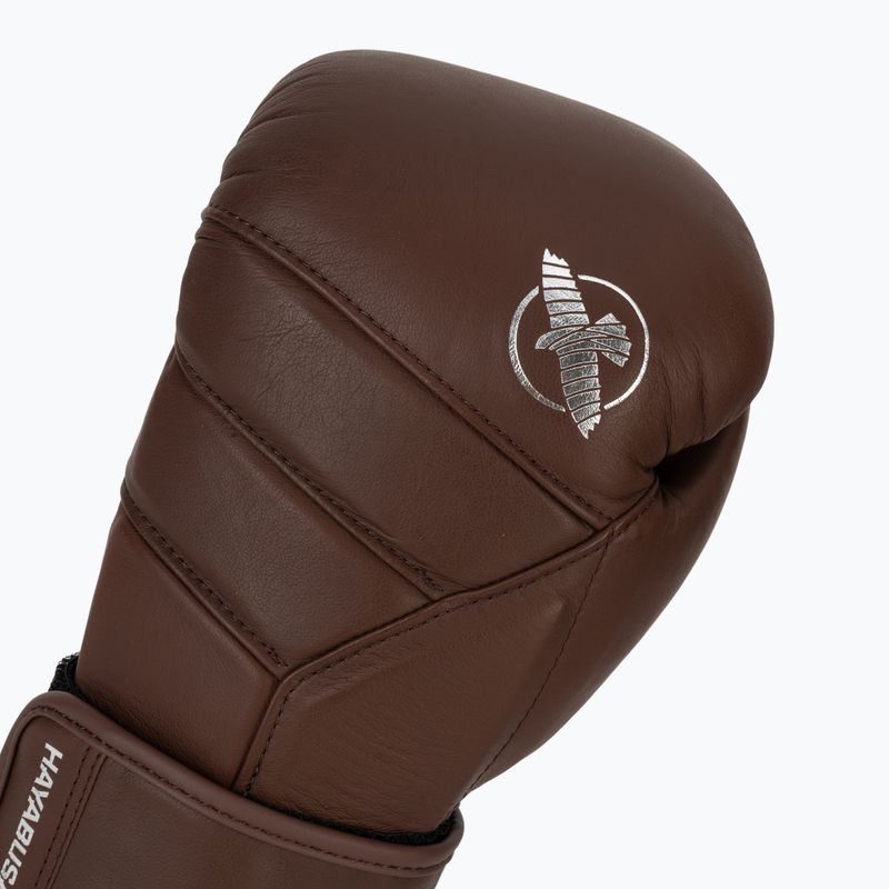 Боксови ръкавици Hayabusa T3 Kanpeki walnut brown 5
