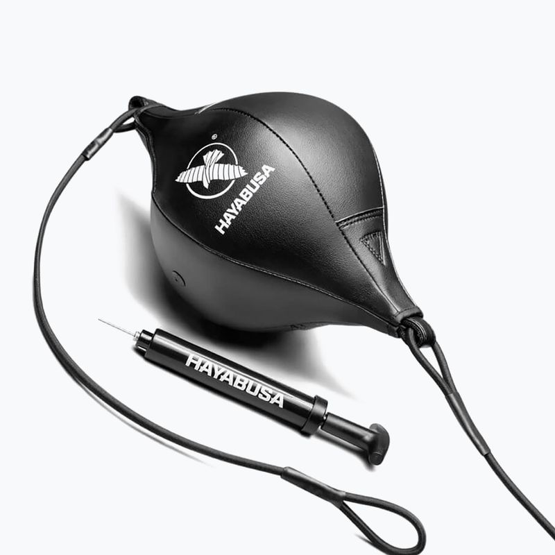 Двойна чанта Hayabusa за бокс перлено черно PTS3DEB-BK 2