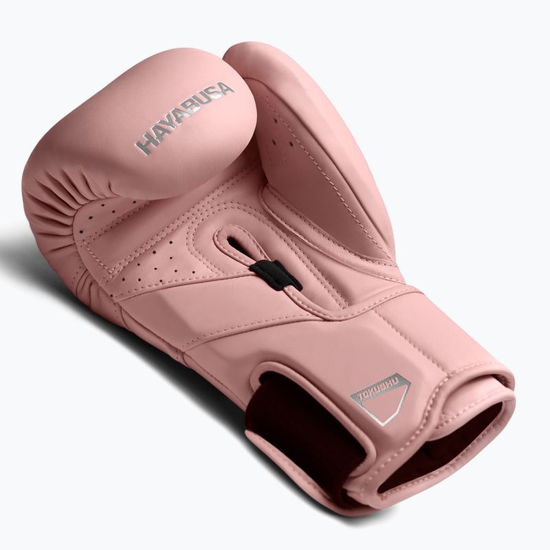 Боксови ръкавици Hayabusa T3 Kanpeki blossom pink 3