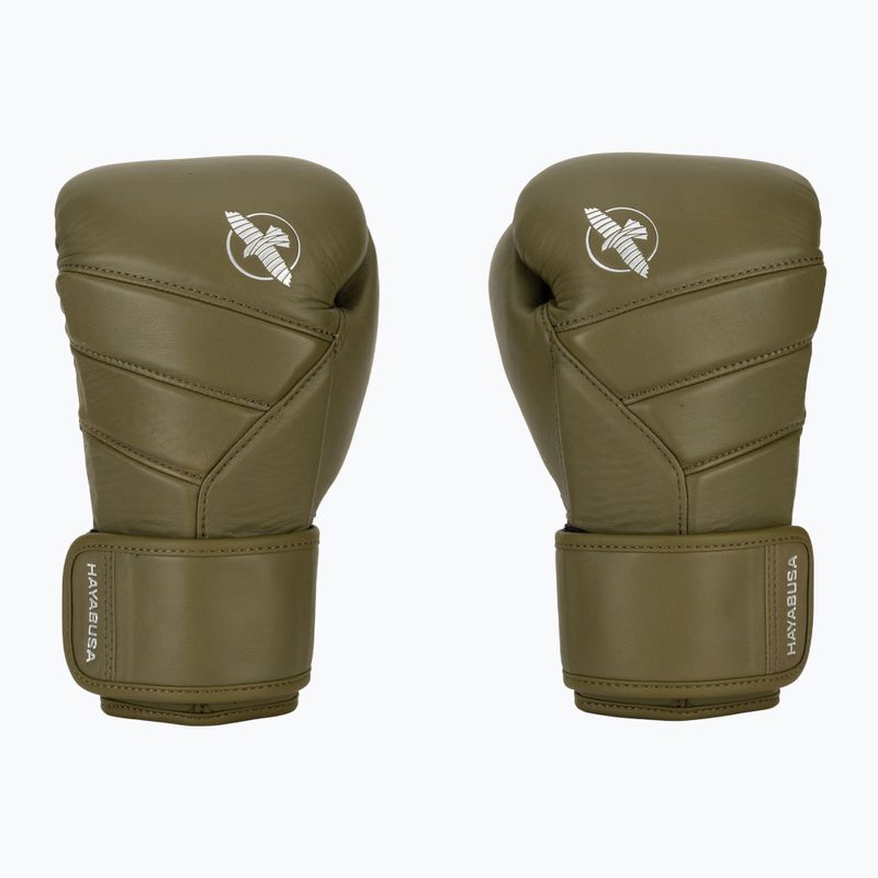 Боксови ръкавици Hayabusa T3 Kanpeki olive green 2
