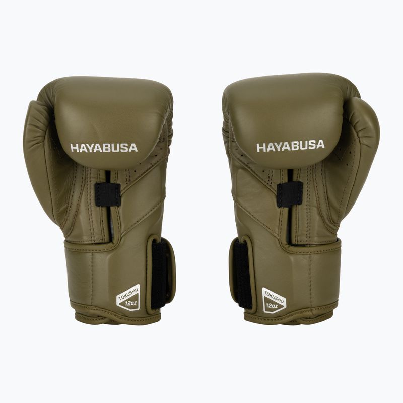 Боксови ръкавици Hayabusa T3 Kanpeki olive green 3
