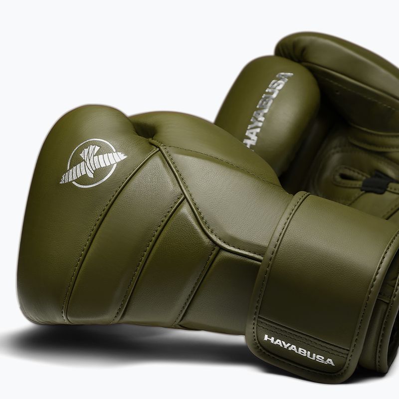 Боксови ръкавици Hayabusa T3 Kanpeki olive green 2