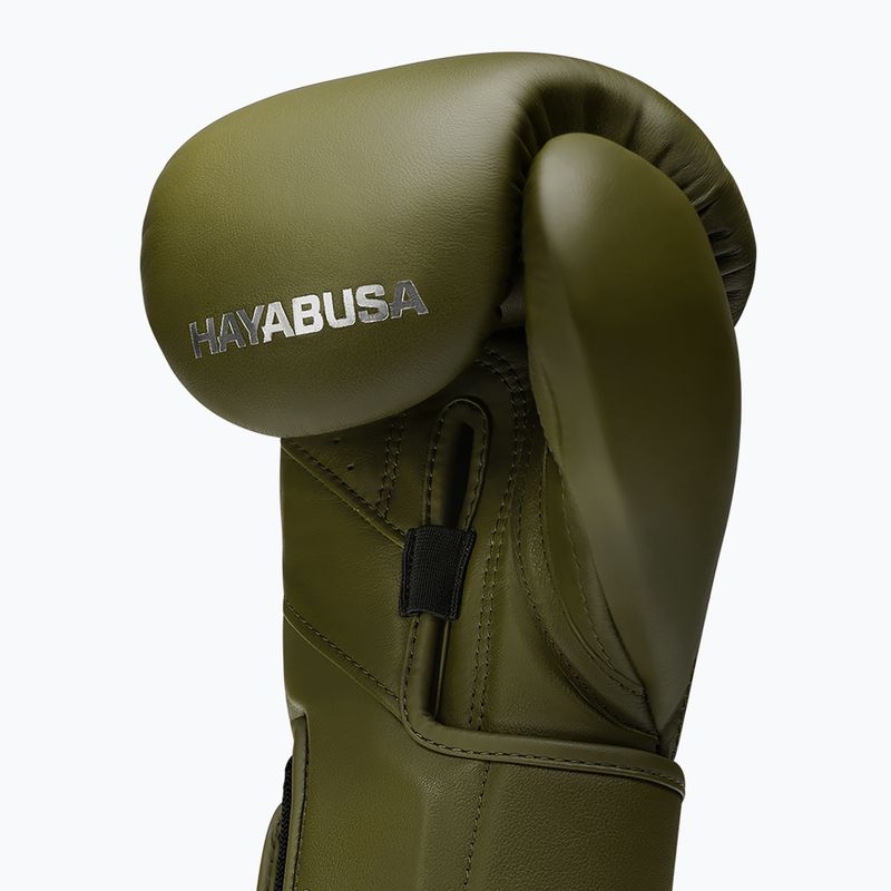 Боксови ръкавици Hayabusa T3 Kanpeki olive green 4