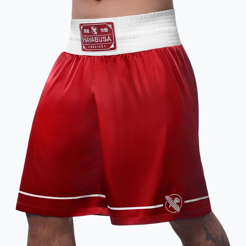 Hayabusa Pro Boxing тренировъчни шорти червени