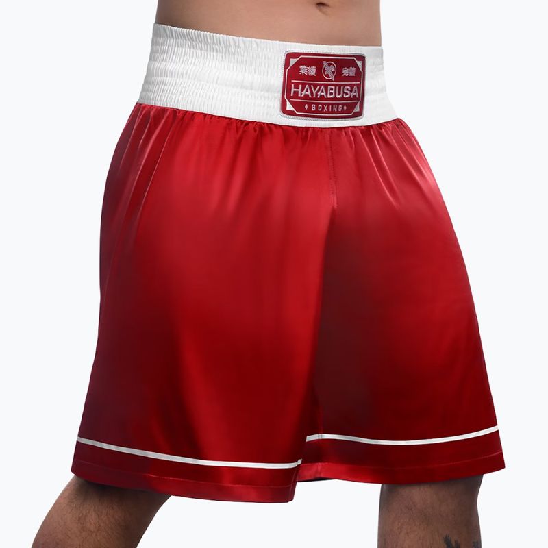Hayabusa Pro Boxing тренировъчни шорти червени 2