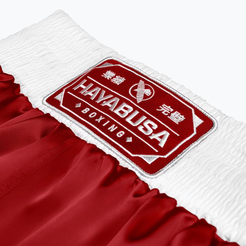 Hayabusa Pro Boxing тренировъчни шорти червени 5