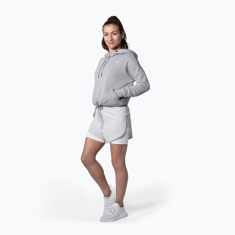 Тренировъчни шорти за жени Hayabusa Mid Rise Layered grey 2