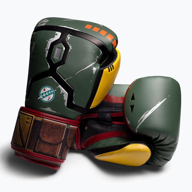 Ръкавици Hayabusa Star Wars Boba Fett green/yellow 2