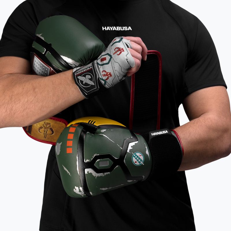 Ръкавици Hayabusa Star Wars Boba Fett green/yellow 11