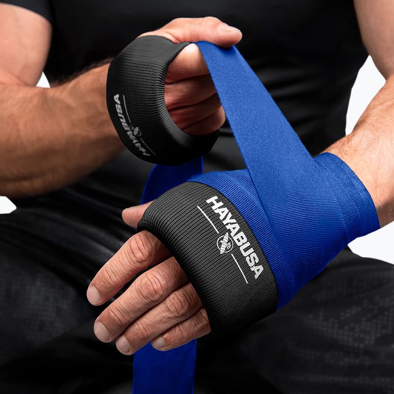 Hayabusa Боксови предпазители на кокалчетата черни 7