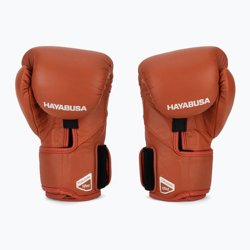 Боксови ръкавици Hayabusa T3 Kanpeki clay orange 3