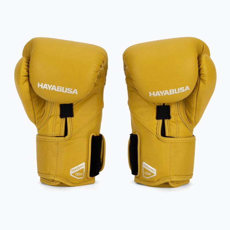 Боксови ръкавици Hayabusa T3 Kanpeki tiger yellow 3