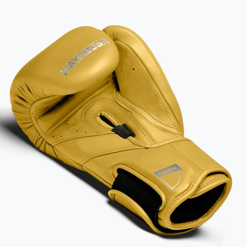 Боксови ръкавици Hayabusa T3 Kanpeki tiger yellow 3