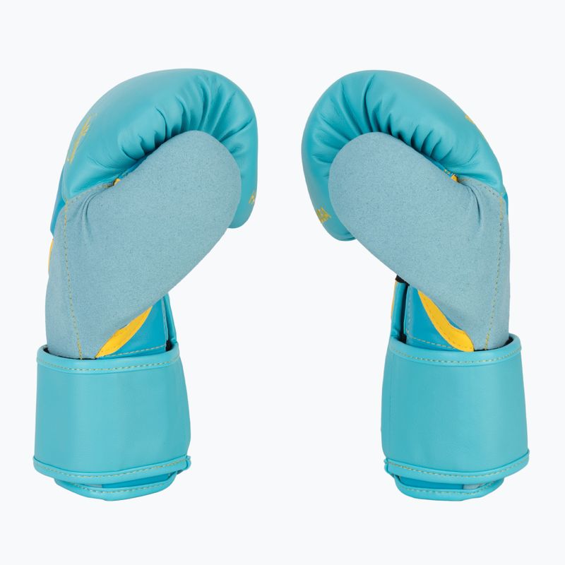 Боксови ръкавици Hayabusa T3 blue/yellow 4