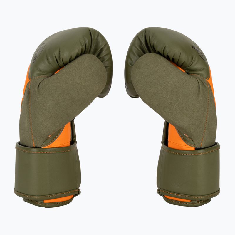 Боксови ръкавици Hayabusa T3 green/orange 4