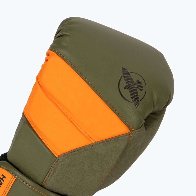 Боксови ръкавици Hayabusa T3 green/orange 5