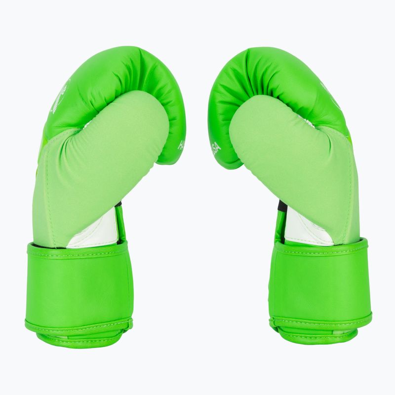 Hayabusa T3 Neon неоново зелени боксови ръкавици 4