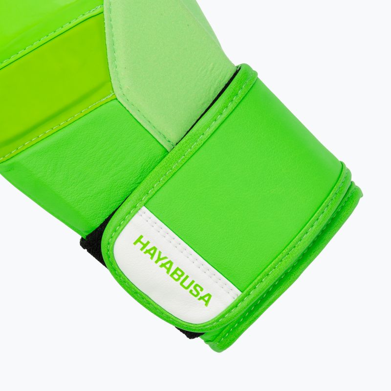 Hayabusa T3 Neon неоново зелени боксови ръкавици 6
