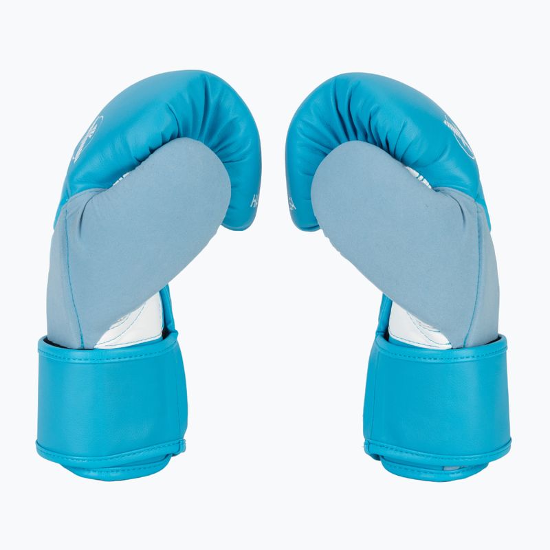 Hayabusa T3 Neon неоново сини боксови ръкавици 4