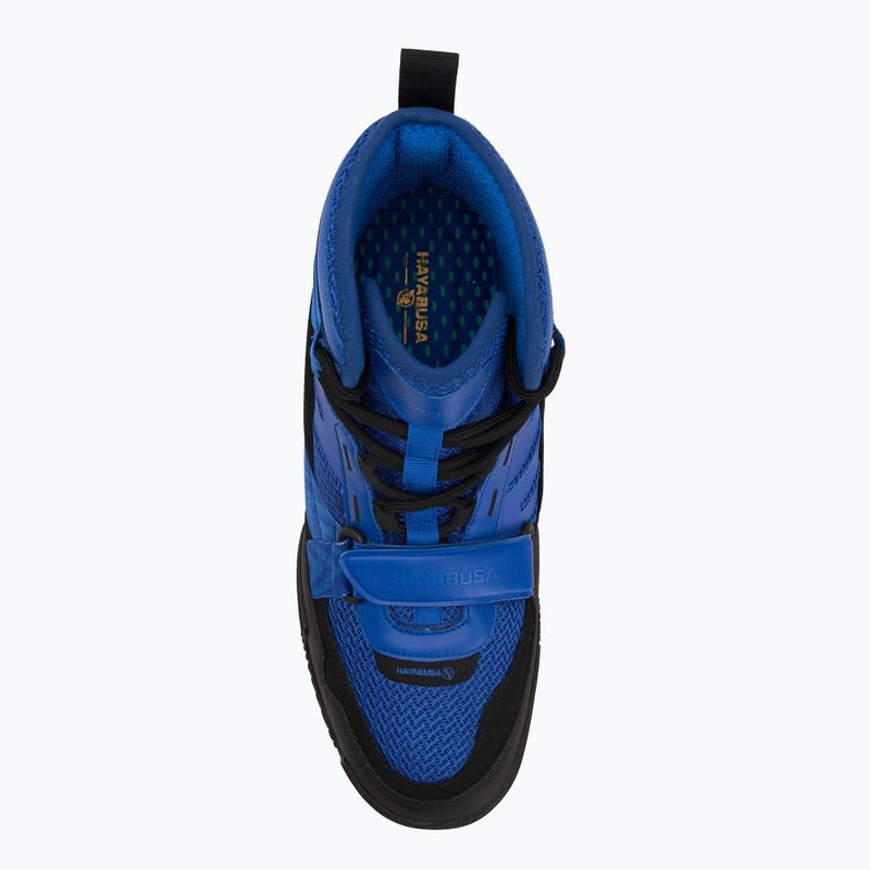 Мъжки боксови обувки Hayabusa Strike Boxing blue 5