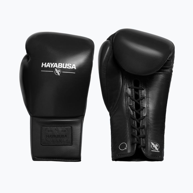 Боксьорски ръкавици Hayabusa Pro Traditional Horse Hair Lace-Up black