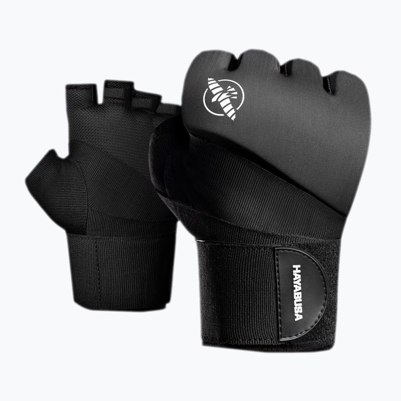 Hayabusa Elite Quick Wraps граплинг ръкавици черни