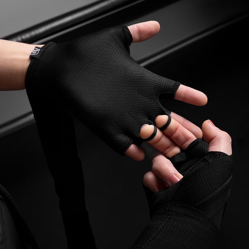 Hayabusa Elite Quick Wraps граплинг ръкавици черни 5