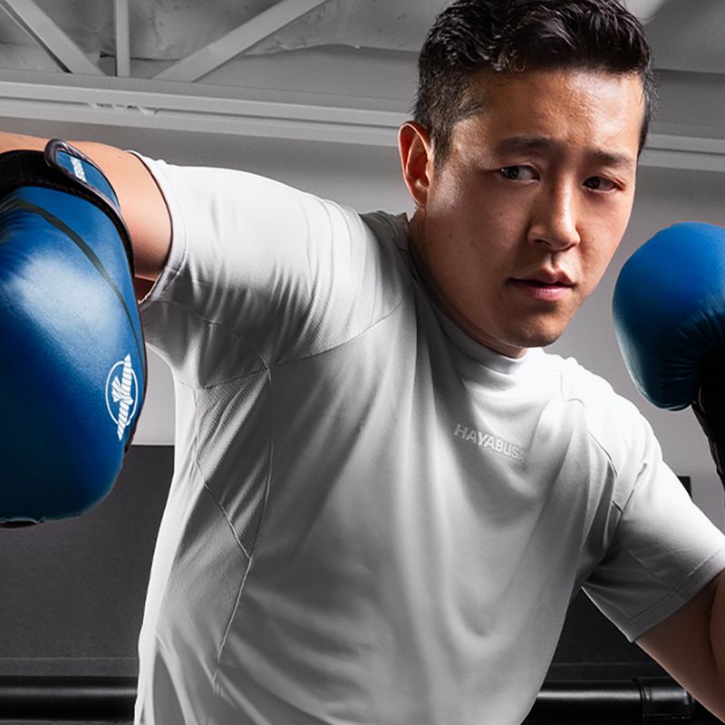 Боксьорски ръкавици Hayabusa E1 blue/black 15