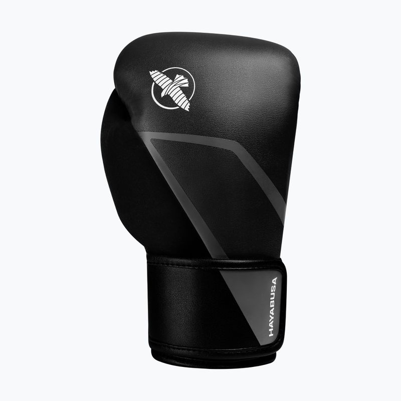 Боксьорски ръкавици Hayabusa E1 Boxing black/grey 2