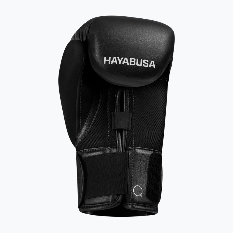 Боксьорски ръкавици Hayabusa E1 Boxing black/grey 3