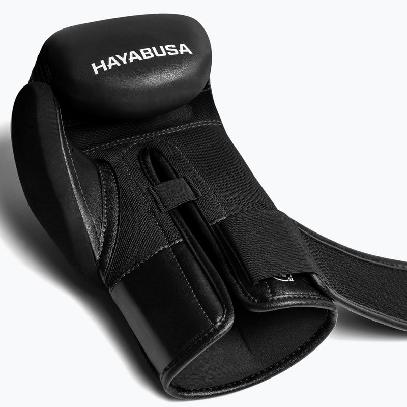 Боксьорски ръкавици Hayabusa E1 Boxing black/grey 4
