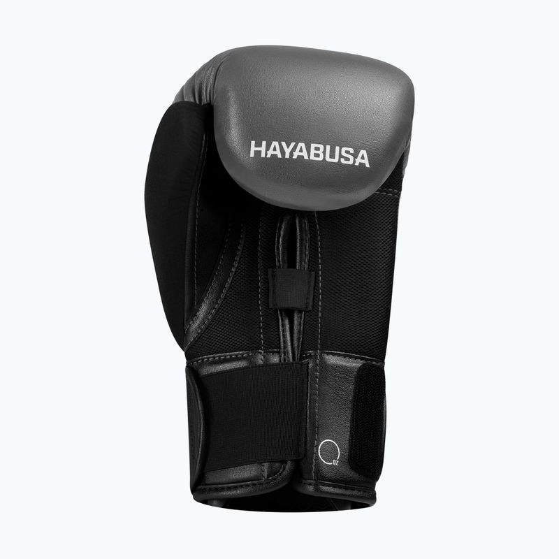 Боксьорски ръкавици Hayabusa E1 grey/black 4