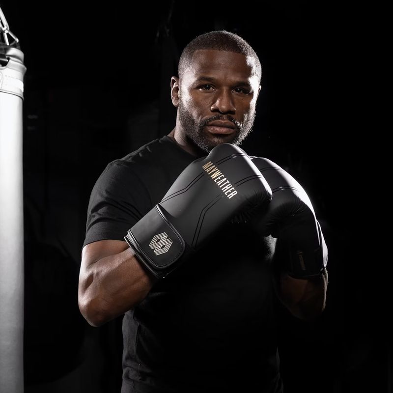 Боксови ръкавици Hayabusa Mayweather Contender черни/златни 6