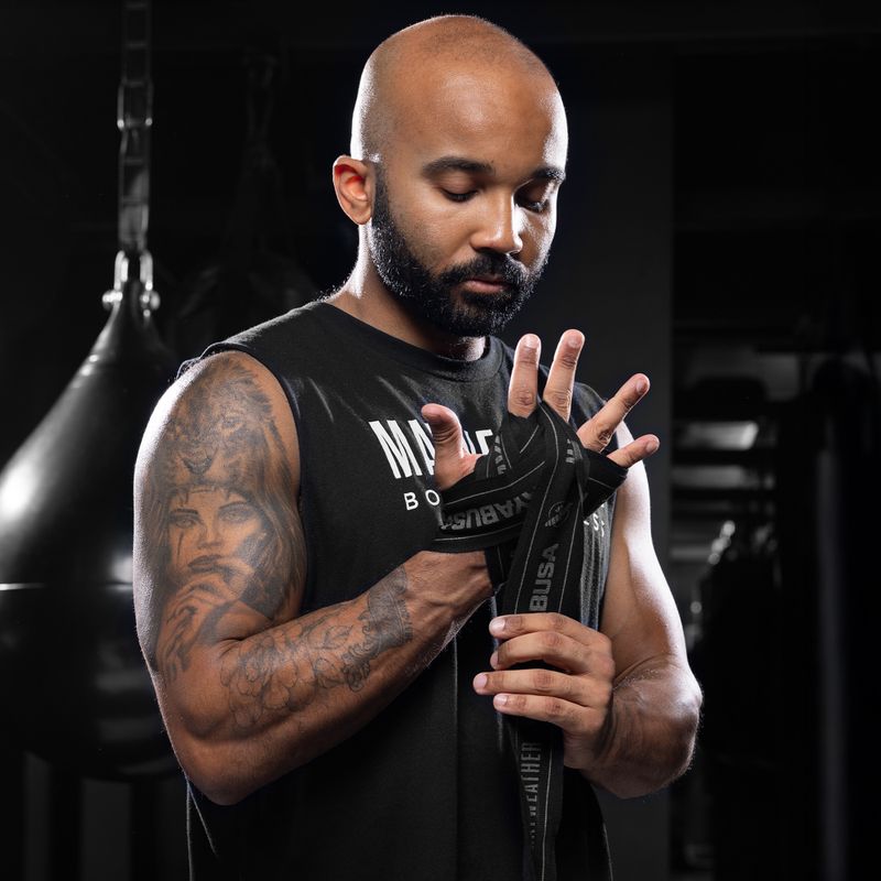 Боксови превръзки Hayabusa Mayweather Stretch 450 g black 5