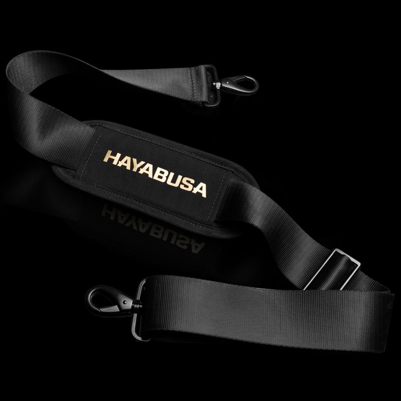 Hayabusa Mayweather Мрежеста спортна чанта 70 л черна/златна 9