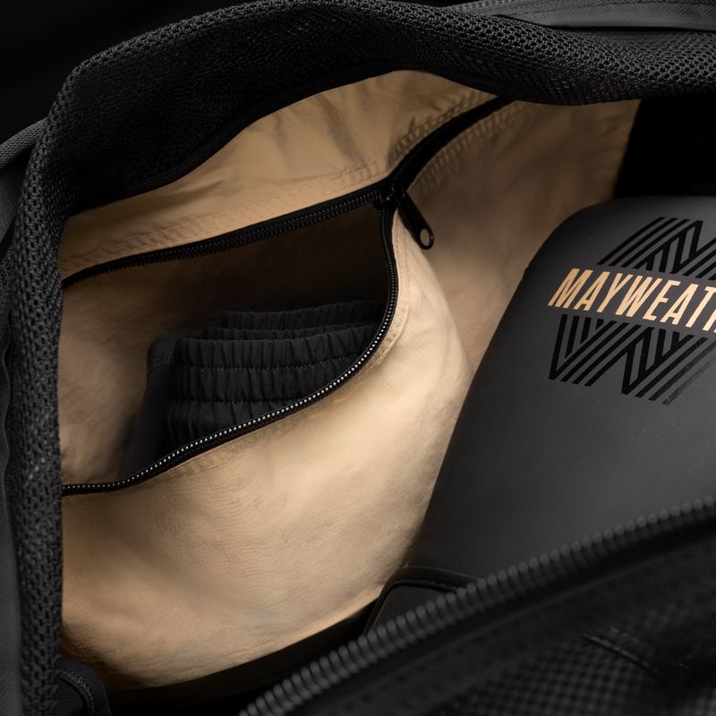 Hayabusa Mayweather Мрежеста спортна чанта 70 л черна/златна 10
