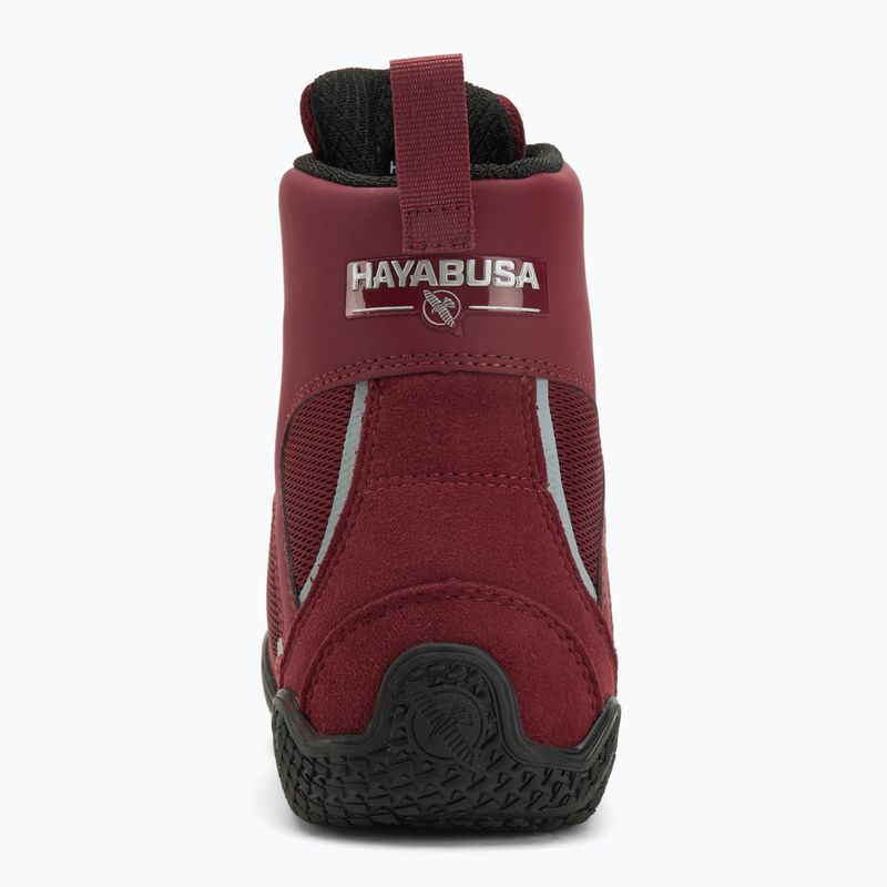 Мъжки боксьорски обувки Hayabusa Pro Boxing garnet/grey 6