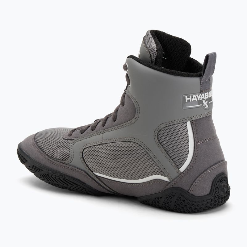 Мъжки боксьорски обувки Hayabusa Pro Boxing grey 3