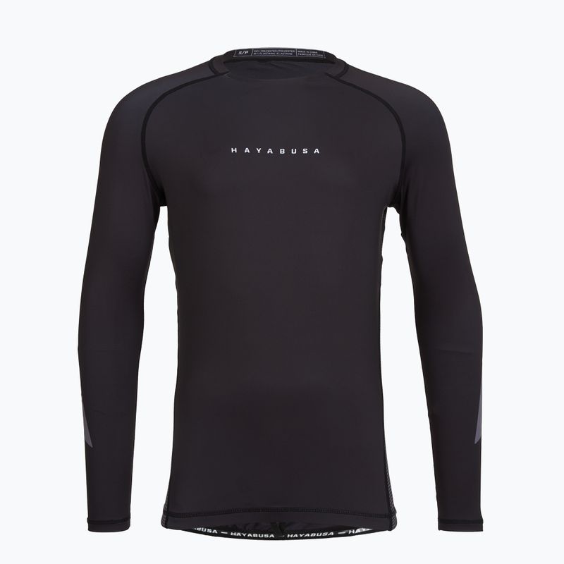 Мъжка блуза с дълъг ръкав за водни спортове Hayabusa Core Rash Guard black