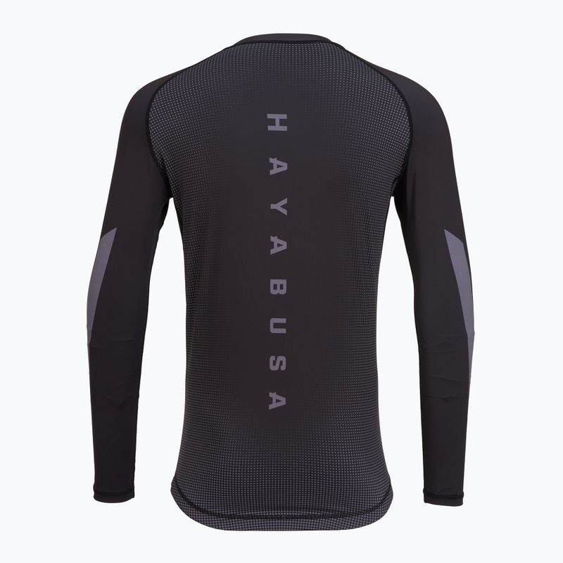 Мъжка блуза с дълъг ръкав за водни спортове Hayabusa Core Rash Guard black 2